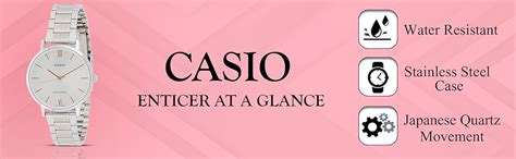 Casio Analog Silver Dial Women's Watch-LTP-VT01D-7BUDF (A1625) : Amazon ...