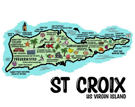St Croix Usvi Map