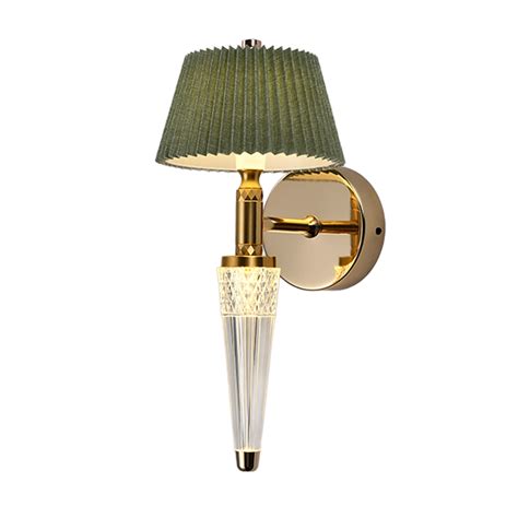Aurex Pleated Wall Light (BD108) | Fabric Diffuser Fixture – Lumeil
