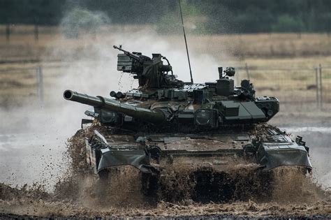 #788657 T-90, Tanks, T-90, Mud, Water splash - Rare Gallery HD Wallpapers