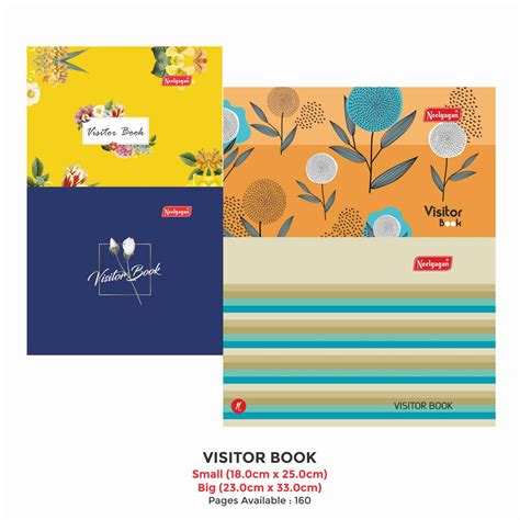 Visitor Book , 160 pages, (Hard Bound) – Neelgagan