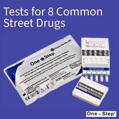 Drug Testing Kit | 8in1 Urine Panel Test | Home Health UK