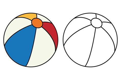How To Draw A Beach Ball