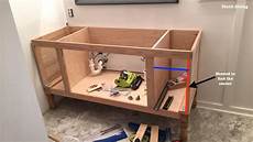 Make Bathroom Cabinet by Build A Diy Bathroom Vanity Part 4 The Drawers Make Bathroom Cabinet