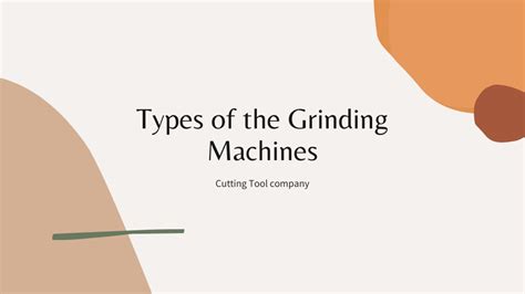 Grinding Machine Types 的图像结果