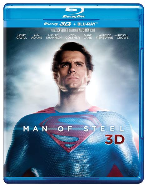 Superman - Man of Steel (2013) - Zack Snyder Film (Blu-ray 3D & Blu-ray ...