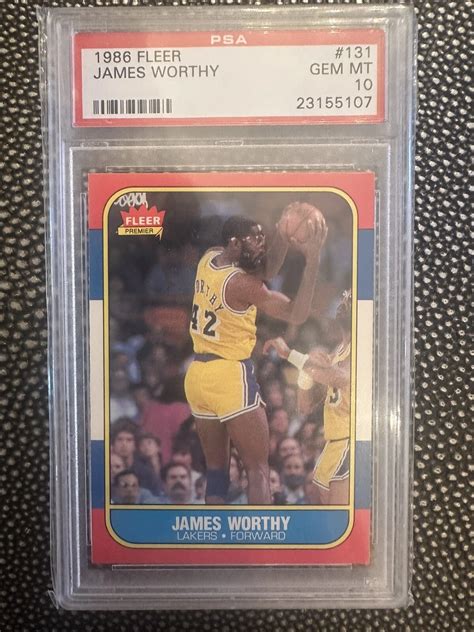 James Worthy 1986 Fleer #131 Base Price Guide - Sports Card Investor