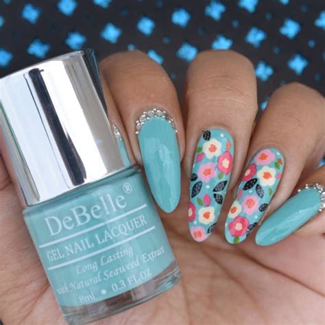 DeBelle Gel Nail Polish - Tahiti Teal | Teal Blue Nail Polish – DeBelle ...