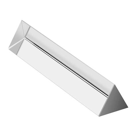 Coitak 6 Inch Optical Glass Triangular Prism Crystal Triangular Prism ...