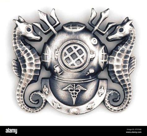 US Navy Dive Medical Enlisted insignia.jpg Stock Photo - Alamy