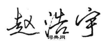 赵磊个性签名_赵磊签名怎么写_赵磊签名图片_词典网