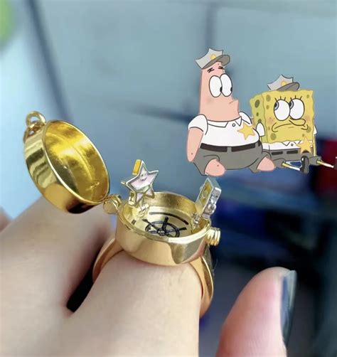 Spongebob And Patrick Best Friends Forever Ring Buy