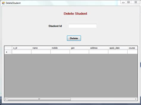 Image result for Student Management System Project Using VB 2010 and SQL