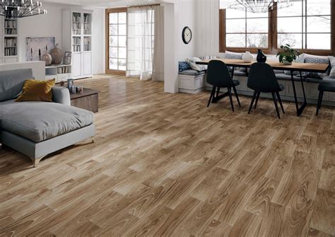 Ceramic Tile Wood Plank Flooring