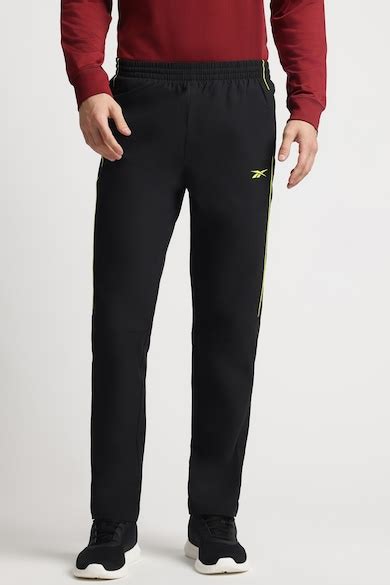 Reebok India Official | Reebok Men Black Track Pant Online at reebok ...