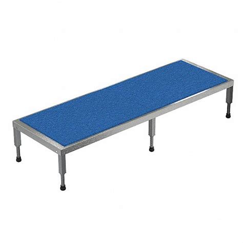 Work Platform, Stainless Steel, Quad Access Platform Style, 9 in to 14 ...