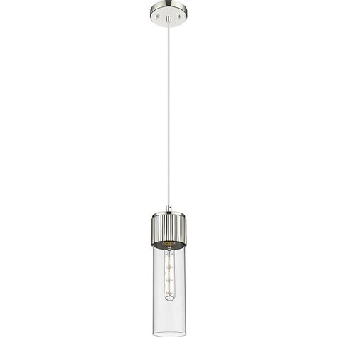 Innovations Lighting 428-1P-PN-G428-12CL Downtown Urban Bolivar Pendant ...