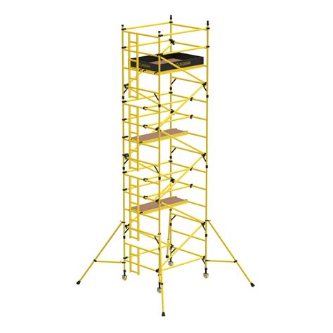 FRP (Fibreglass) Electrical Shockproof Scaffold Tower- Boss Zone 1 ...