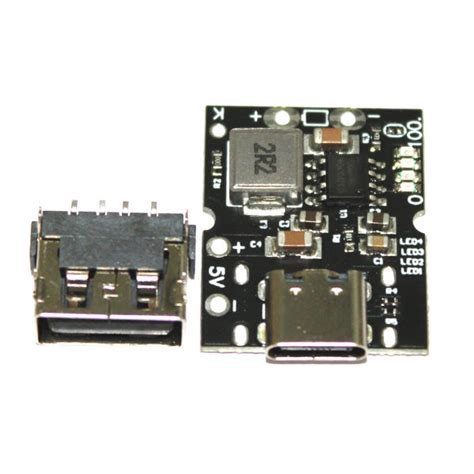 USB Type-C 5V 2A Step-Up Boost Converter for Charging and Discharging ...