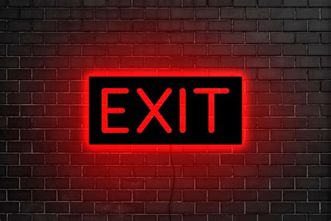 Image result for LED Exit Sign