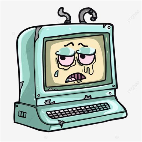 Cartoon Clip Art Overburdened Computer Virtualization 的图像结果