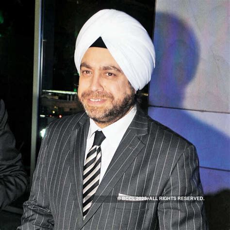 Dilpreet Singh Bindra at a dinner for the Marriott India Golf ...