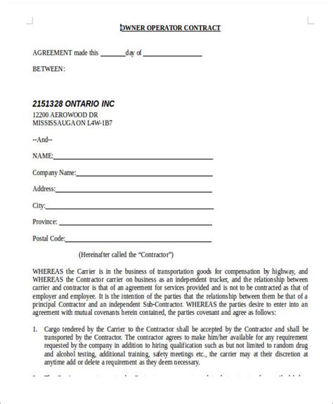 Image result for Owner Operator Business Plan PDF