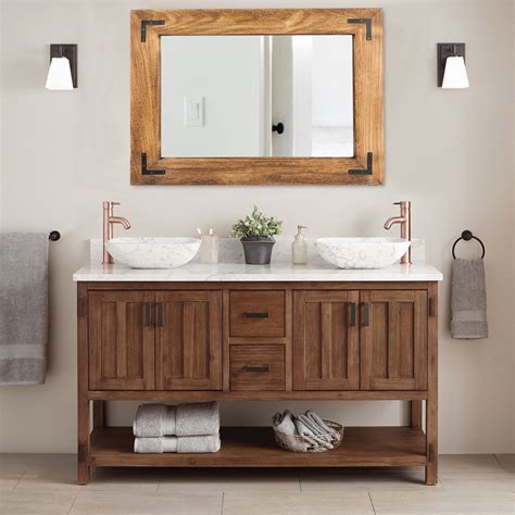 Rustic Wooden Framed Wall Mirror,Decorative Wood | Ubuy India