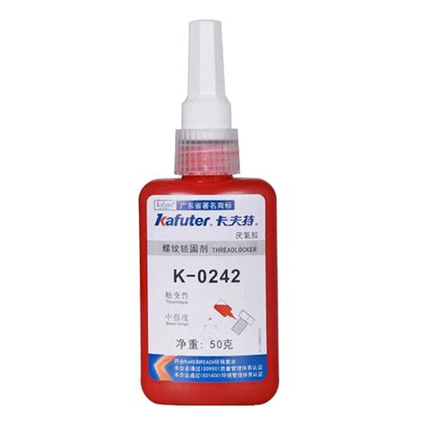 Buy Qihuyi K-0242 Thread Lock Medium Strength Metal Adhesive 50 g Blue ...