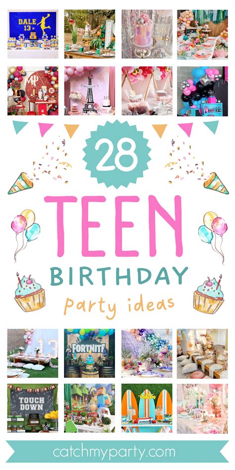 Teens Birthday Party Ideas at Spencer Maconochie blog
