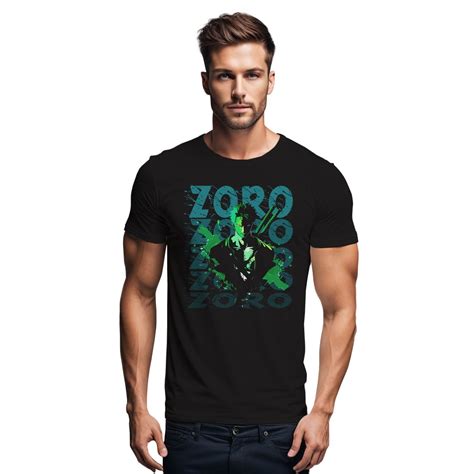 Zoro 2 - Anime Fanart Mens Printed T-shirts - Shipping Globally ...