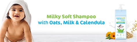 Buy Mamaearth Milky Soft Shampoo with Oats, Milk and Calendula for ...