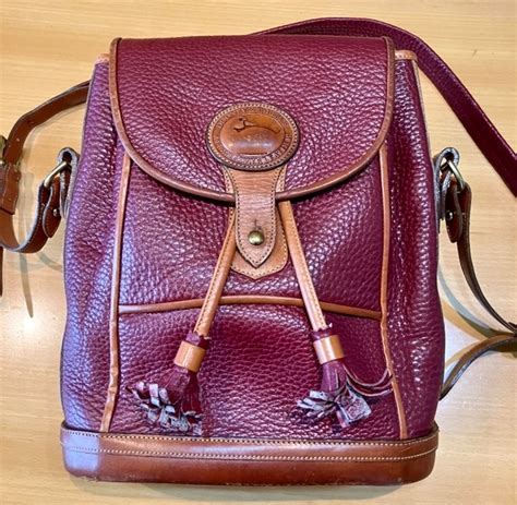 DOONEY&BOURKE ドゥーニー&バーク ショルダーバッグ レアモデル バーガンディー | LONERS