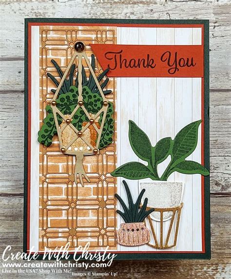 Stampin’ up plentiful plants bundle video tutorial – Artofit