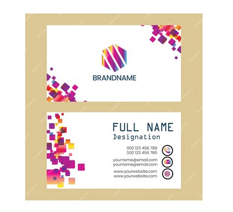 Modern Business Card Design 的图像结果