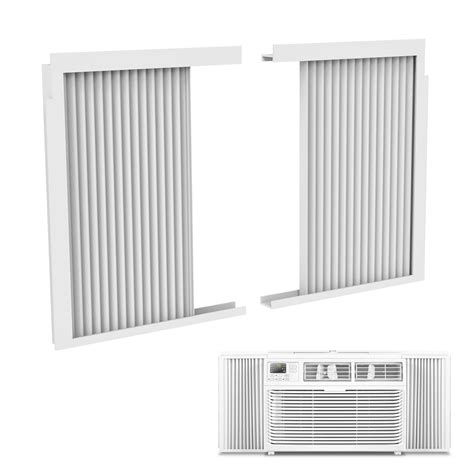 Window Air Conditioner Side Panels with Frame,Window AC Accordion ...