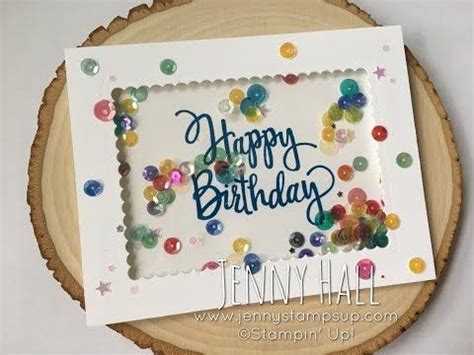 Image result for Shaker Card Tutorial Stampin Up