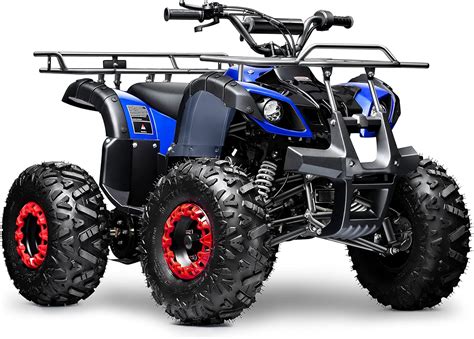 Buy Seangles GAS 125cc ATV Quad 4 Wheeler for Adults and Kids Four ...