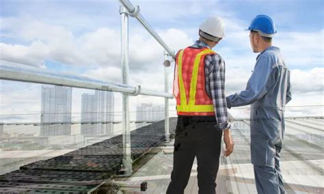 Rooftop Guardrail, Railing for Roof Edge Protection - Kee Safety