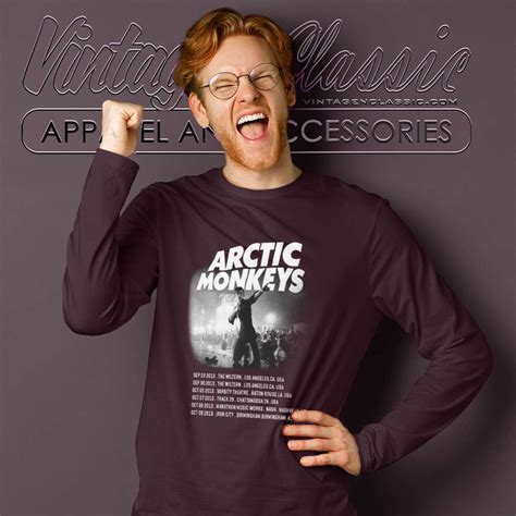 Arctic Monkeys Tour Merch Shirt - Vintagenclassic Tee