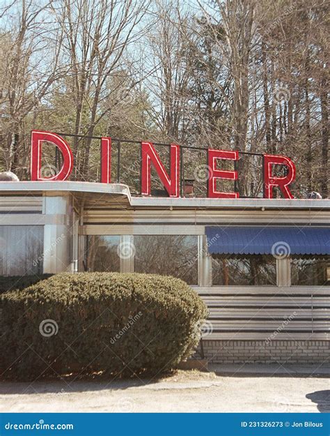 Vintage Martindale Chief Diner Sign, in Craryville, New York Editorial ...