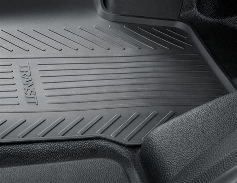 Ford Genuine Transit Mk8 Mk9 Custom Front Rubber Car Floor Mats Set of ...