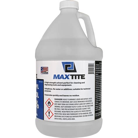 Isopropyl Alcohol 99.9% – MaxTite