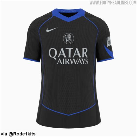 Chelsea 25-26 Home, Away & Third Kits Leaked - Footy Headlines