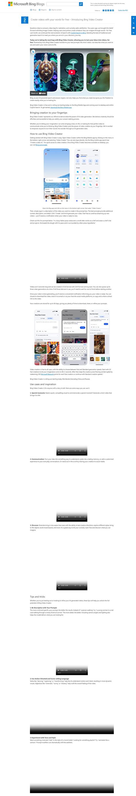 Bing Video JavaScript 的图像结果