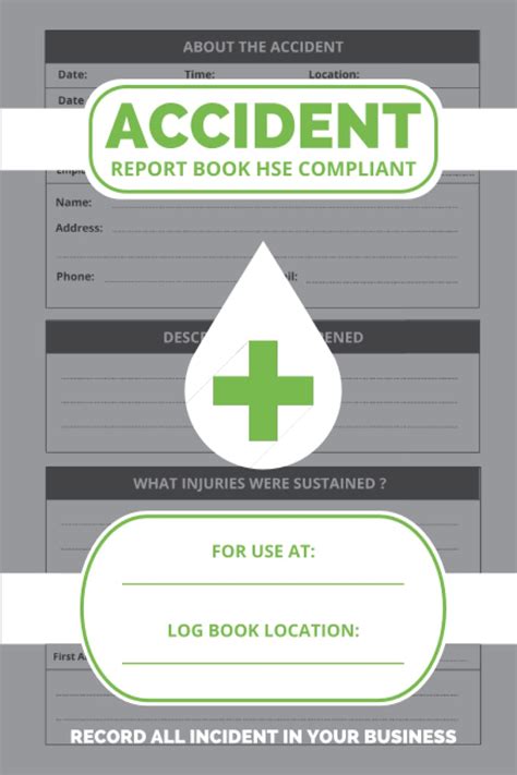 Buy Accident Report Book HSE Compliant: HSE Compliant Accident ...