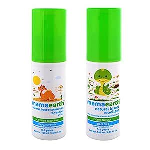 Mamaearth Mineral Based Baby Sunscreen, 100ml with Natural Insect Baby ...