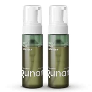 Gunam Gentle Foam Cleanser for Face, Foaming Face Wash for Men & Women ...