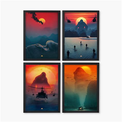 King Kong Collection Art Poster-Combo – Myxtur