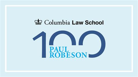 Watch: Celebrating Paul Robeson 1923 | Columbia Law School